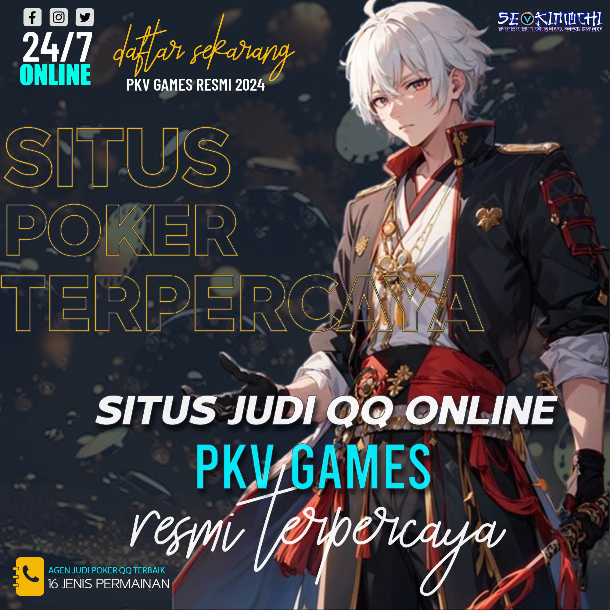 [Pkv Games] - Platform Resmi 17 Games Judi QQ Pkv Poker Online Uang Asli Terbaik